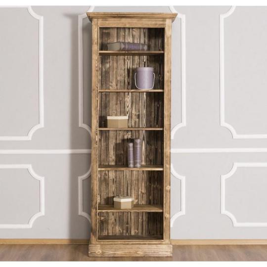 uzka kniznica kniznicovy nabytok rustikalny mediteransky country dedinsky styl provence provensalsky masivny drevo nabytok taliansky toskansky lameridiana interierovy obchod.jpg